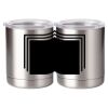 10 oz. Silver Stainless Steel Short Tumbler Thumbnail