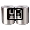 10 oz. Silver Stainless Steel Short Tumbler Thumbnail