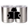 10 oz. Silver Stainless Steel Short Tumbler Thumbnail