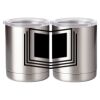 10 oz. Silver Stainless Steel Short Tumbler Thumbnail