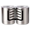 10 oz. Silver Stainless Steel Short Tumbler Thumbnail