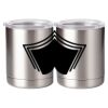 10 oz. Silver Stainless Steel Short Tumbler Thumbnail