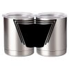 10 oz. Silver Stainless Steel Short Tumbler Thumbnail