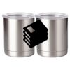 10 oz. Silver Stainless Steel Short Tumbler Thumbnail