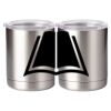 10 oz. Silver Stainless Steel Short Tumbler Thumbnail