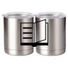 10 oz. Silver Stainless Steel Short Tumbler Thumbnail