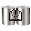 10 oz. Silver Stainless Steel Short Tumbler Thumbnail
