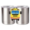 10 oz. Silver Stainless Steel Short Tumbler Thumbnail