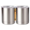 10 oz. Silver Stainless Steel Short Tumbler Thumbnail