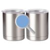 10 oz. Silver Stainless Steel Short Tumbler Thumbnail