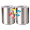 10 oz. Silver Stainless Steel Short Tumbler Thumbnail