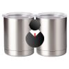 10 oz. Silver Stainless Steel Short Tumbler Thumbnail