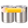 10 oz. Silver Stainless Steel Short Tumbler Thumbnail