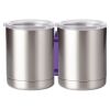 10 oz. Silver Stainless Steel Short Tumbler Thumbnail