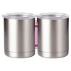 10 oz. Silver Stainless Steel Short Tumbler Thumbnail