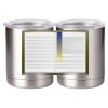 10 oz. Silver Stainless Steel Short Tumbler Thumbnail