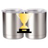 10 oz. Silver Stainless Steel Short Tumbler Thumbnail