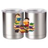 10 oz. Silver Stainless Steel Short Tumbler Thumbnail
