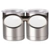 10 oz. Silver Stainless Steel Short Tumbler Thumbnail