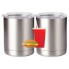 10 oz. Silver Stainless Steel Short Tumbler Thumbnail