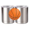 10 oz. Silver Stainless Steel Short Tumbler Thumbnail