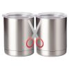 10 oz. Silver Stainless Steel Short Tumbler Thumbnail