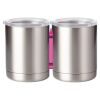 10 oz. Silver Stainless Steel Short Tumbler Thumbnail