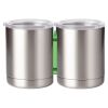 10 oz. Silver Stainless Steel Short Tumbler Thumbnail