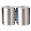10 oz. Silver Stainless Steel Short Tumbler Thumbnail