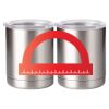 10 oz. Silver Stainless Steel Short Tumbler Thumbnail