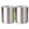 10 oz. Silver Stainless Steel Short Tumbler Thumbnail