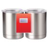 10 oz. Silver Stainless Steel Short Tumbler Thumbnail
