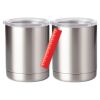 10 oz. Silver Stainless Steel Short Tumbler Thumbnail