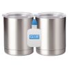 10 oz. Silver Stainless Steel Short Tumbler Thumbnail