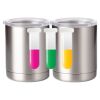 10 oz. Silver Stainless Steel Short Tumbler Thumbnail