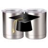 10 oz. Silver Stainless Steel Short Tumbler Thumbnail