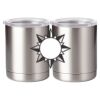 10 oz. Silver Stainless Steel Short Tumbler Thumbnail