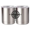 10 oz. Silver Stainless Steel Short Tumbler Thumbnail