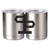 10 oz. Silver Stainless Steel Short Tumbler Thumbnail
