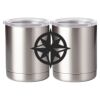 10 oz. Silver Stainless Steel Short Tumbler Thumbnail