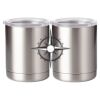 10 oz. Silver Stainless Steel Short Tumbler Thumbnail