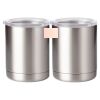 10 oz. Silver Stainless Steel Short Tumbler Thumbnail