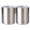10 oz. Silver Stainless Steel Short Tumbler Thumbnail