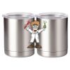 10 oz. Silver Stainless Steel Short Tumbler Thumbnail