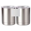 10 oz. Silver Stainless Steel Short Tumbler Thumbnail