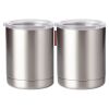 10 oz. Silver Stainless Steel Short Tumbler Thumbnail