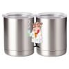 10 oz. Silver Stainless Steel Short Tumbler Thumbnail