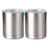 10 oz. Silver Stainless Steel Short Tumbler Thumbnail