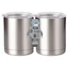 10 oz. Silver Stainless Steel Short Tumbler Thumbnail