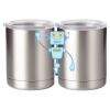 10 oz. Silver Stainless Steel Short Tumbler Thumbnail